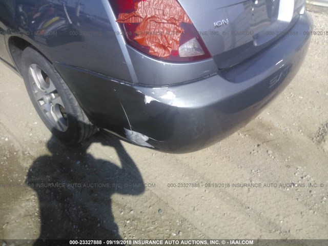 1G8AL52F95Z102145 - 2005 SATURN ION LEVEL 3 GRAY photo 6