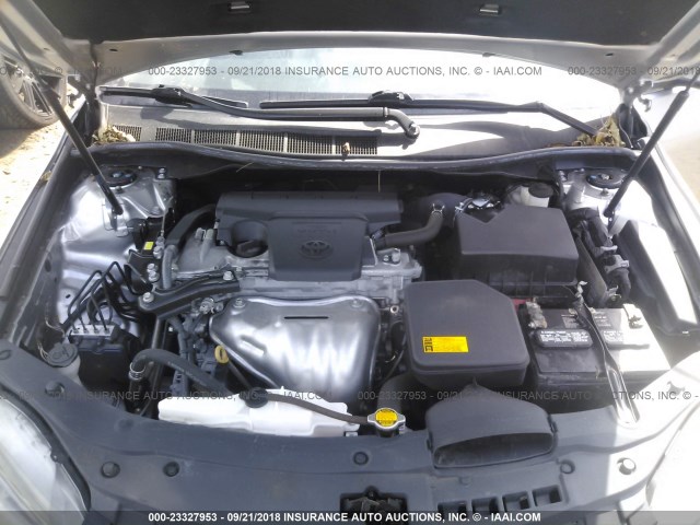 4T1BF1FK5FU881894 - 2015 TOYOTA CAMRY LE/XLE/SE/XSE 银色 照片 10