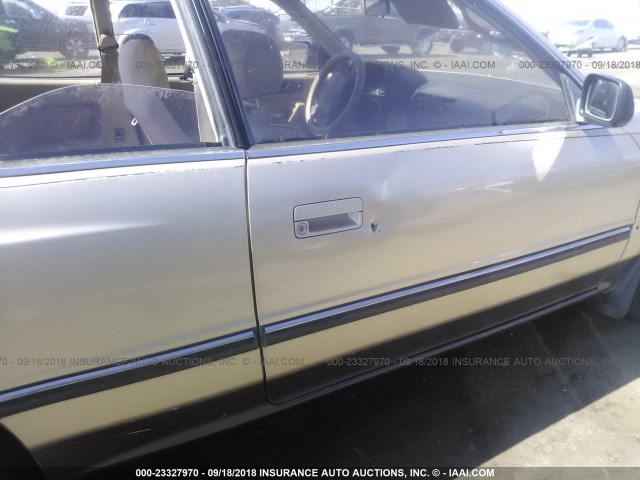 JH4KA3168JC007495 - 1988 ACURA LEGEND LS GOLD photo 6