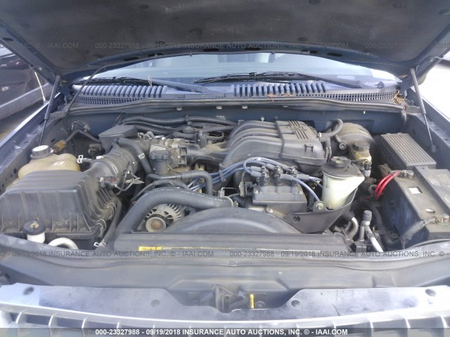 1FMZU73KX4UA86798 - 2004 FORD EXPLORER XLT/XLT SPORT/NBX 蓝色 照片 10