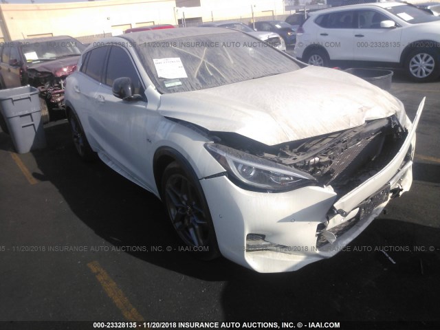SJKCH5CP4HA028009 - 2017 INFINITI QX30 LUXURY/PREMIUM/SPORT WHITE photo 1