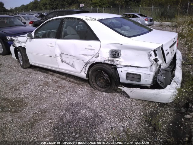 4T1BE32K45U594985 - 2005 TOYOTA CAMRY LE/XLE/SE Ақ фото 3