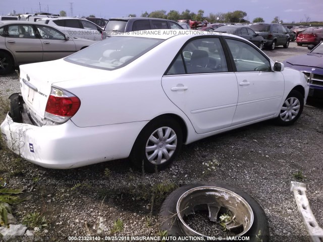 4T1BE32K45U594985 - 2005 TOYOTA CAMRY LE/XLE/SE Ақ фото 4