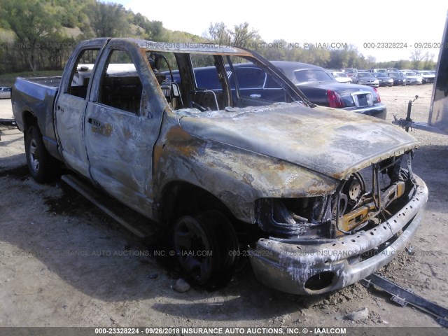 3D7KU28C24G182010 - 2004 DODGE RAM 2500 ST/SLT 灰色 照片 1