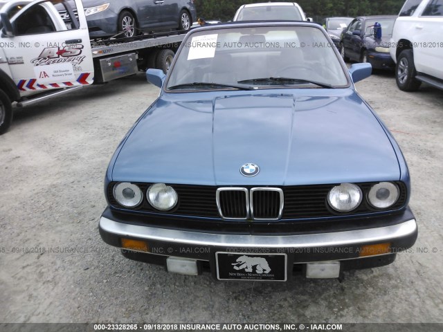 WBABB2302K8864172 - 1989 BMW 325 I AUTOMATIC BLUE photo 6