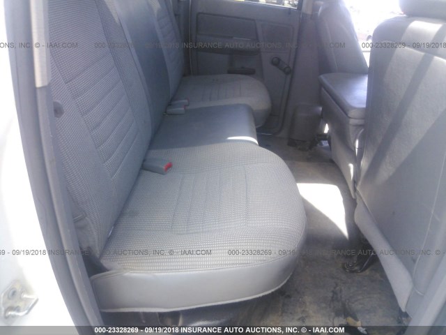 3D7KS28D48G248688 - 2008 DODGE RAM 2500 ST/SLT 白色 照片 8