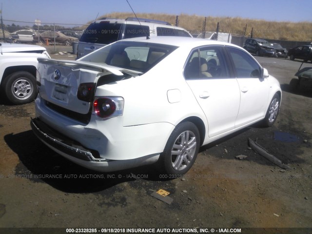 3VWEG71K47M199309 - 2007 VOLKSWAGEN JETTA WOLFSBURG 白色 照片 4