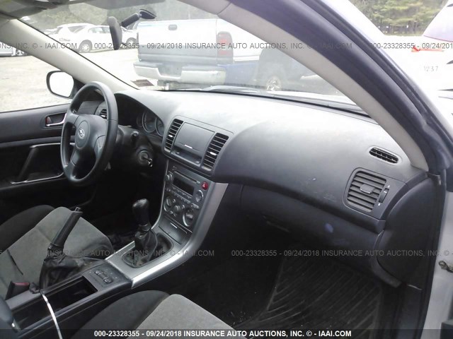 4S4BP61C366346643 - 2006 SUBARU LEGACY OUTBACK 2.5I SILVER photo 5