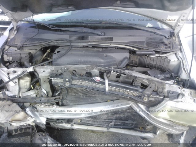 5FNRL18962B032771 - 2002 HONDA ODYSSEY EXL SILVER photo 10