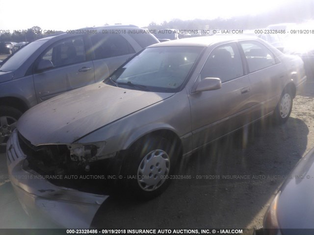 4T1BG22K7XU442299 - 1999 TOYOTA CAMRY CE/LE/XLE 金色 照片 2