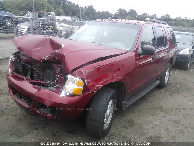 1FMZU73W65UA96409 - 2005 FORD EXPLORER XLT/XLT SPORT/NBX 红色 照片 2