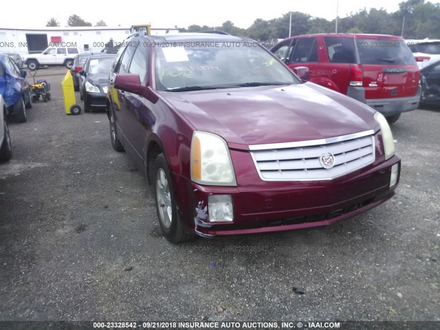 1GYEE637970169747 - 2007 CADILLAC SRX RED photo 6