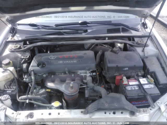 4T1BE32K25U518813 - 2005 TOYOTA CAMRY LE/XLE/SE Күміс фото 10
