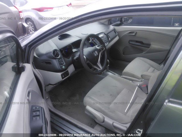 JHMZE2H77BS009211 - 2011 HONDA INSIGHT EX GRAY photo 5