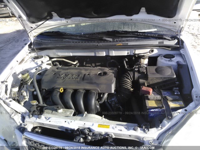 2T1BR32E27C798218 - 2007 TOYOTA COROLLA CE/LE/S WHITE photo 10