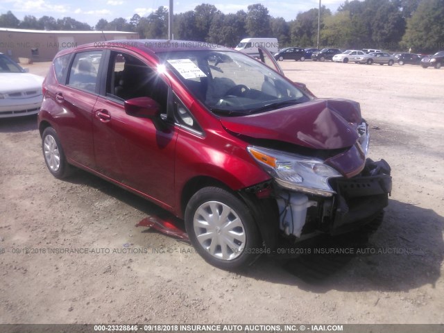 3N1CE2CP8GL373256 - 2016 NISSAN VERSA NOTE S/S PLUS/SV/SL/SR RED photo 1