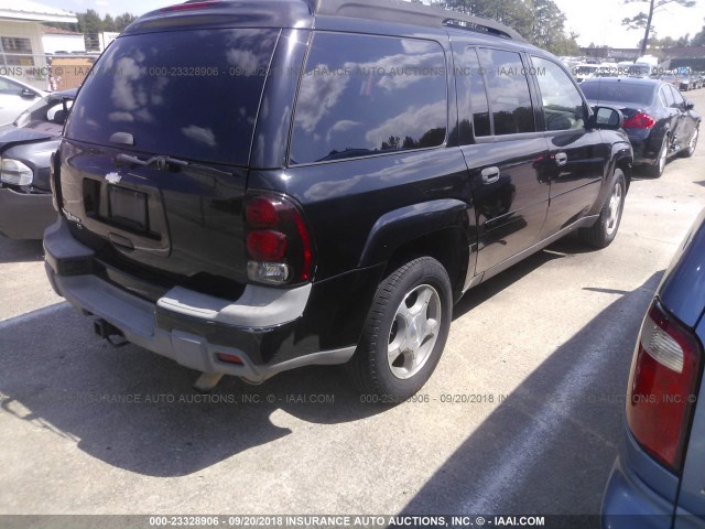 1GNES16S766122768 - 2006 CHEVROLET TRAILBLAZER EXT LS/EXT LT BLACK photo 4