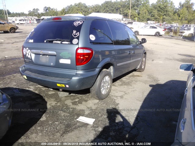 1A4GP45R36B760536 - 2006 CHRYSLER TOWN & COUNTRY  GREEN photo 4