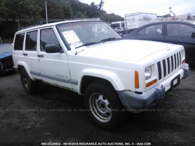 1J4FF68S6XL616371 - 1999 JEEP CHEROKEE SPORT/CLASSIC Biały zdjęcie 1