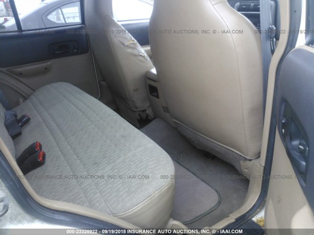 1J4FF68S6XL616371 - 1999 JEEP CHEROKEE SPORT/CLASSIC Biały zdjęcie 8