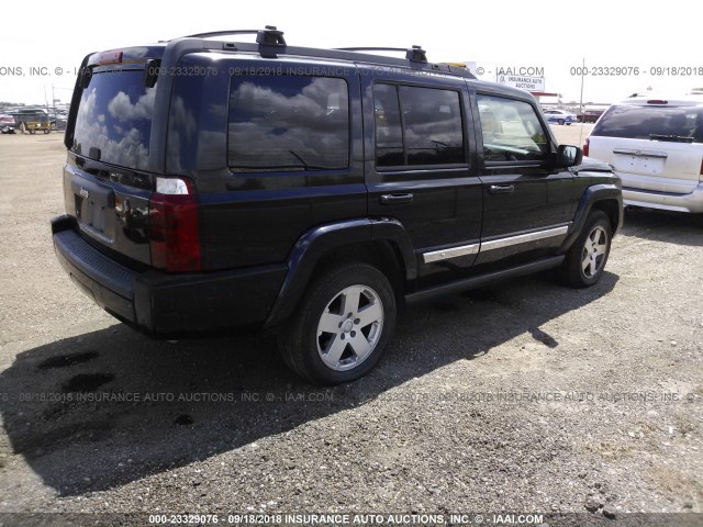 1J4RH4GK9AC162220 - 2010 JEEP COMMANDER SPORT BLACK photo 4