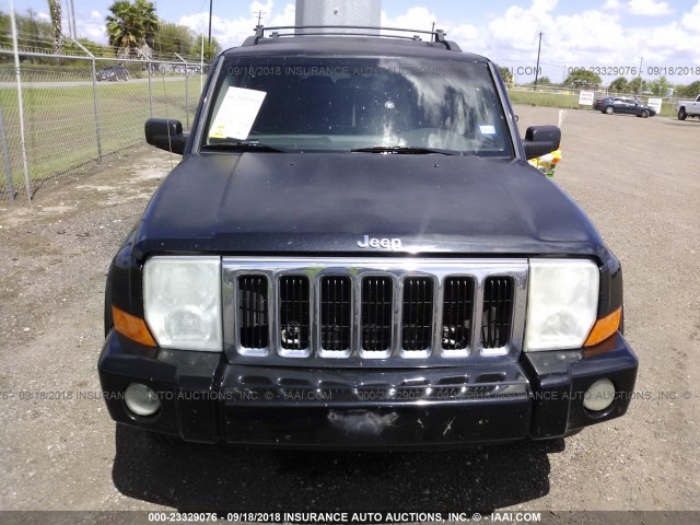 1J4RH4GK9AC162220 - 2010 JEEP COMMANDER SPORT შავი ფოტო 6
