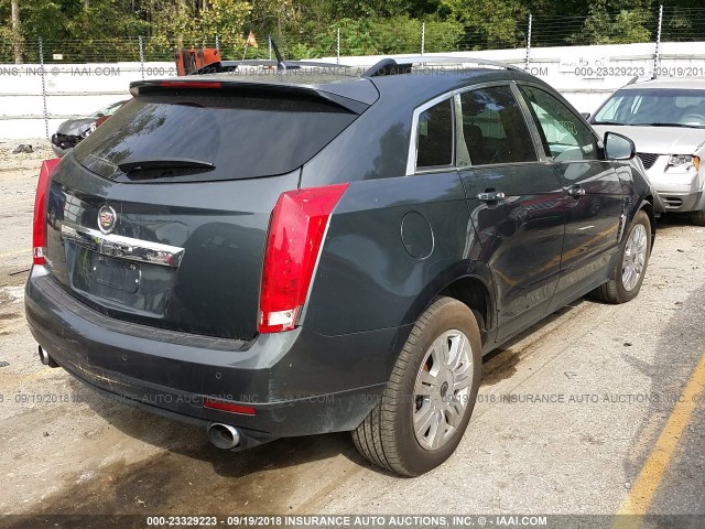 3GYFNAEY3AS640434 - 2010 CADILLAC SRX LUXURY COLLECTION GRAY photo 4