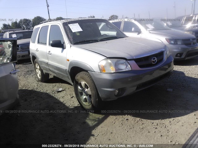 4F2YU091X2KM56212 - 2002 MAZDA TRIBUTE LX/ES ვერცხლისფერი ფოტო 1