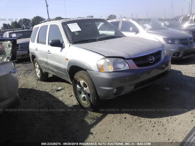 4F2YU091X2KM56212 - 2002 MAZDA TRIBUTE LX/ES SILVER photo 1