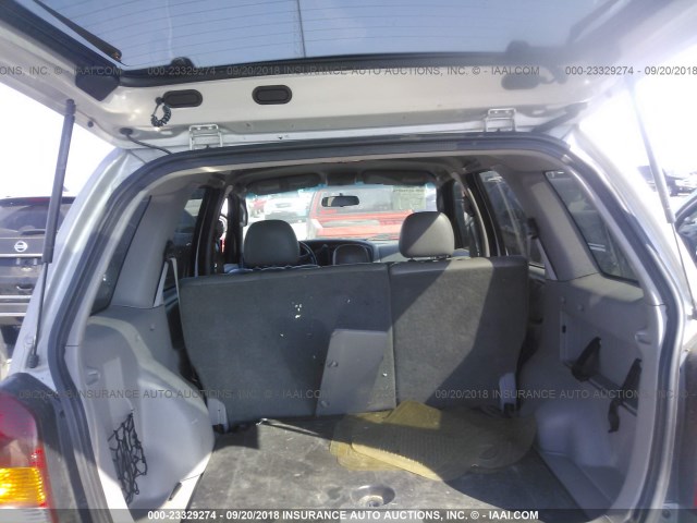 4F2YU091X2KM56212 - 2002 MAZDA TRIBUTE LX/ES ვერცხლისფერი ფოტო 8