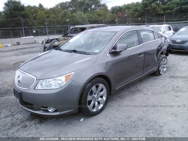 1G4GH5E3XCF273662 - 2012 BUICK LACROSSE PREMIUM BROWN photo 2