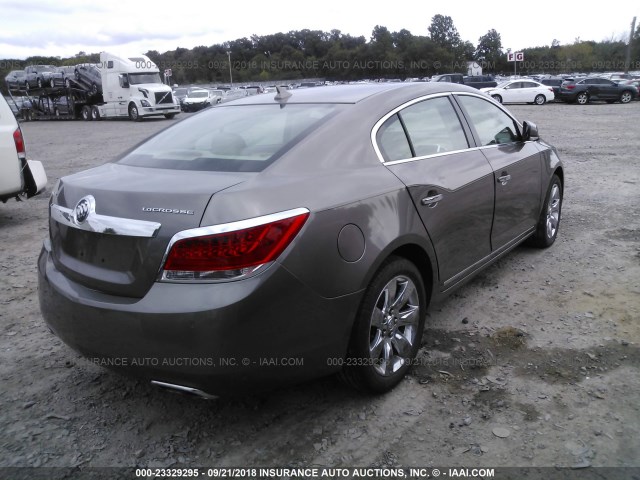 1G4GH5E3XCF273662 - 2012 BUICK LACROSSE PREMIUM BROWN photo 4