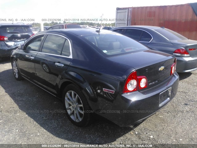 1G1ZE5E7XAF317030 - 2010 CHEVROLET MALIBU LTZ 黑色 照片 3