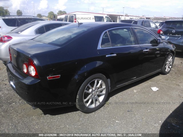 1G1ZE5E7XAF317030 - 2010 CHEVROLET MALIBU LTZ 黑色 照片 4