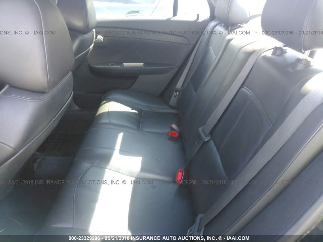 1G1ZE5E7XAF317030 - 2010 CHEVROLET MALIBU LTZ 黑色 照片 8