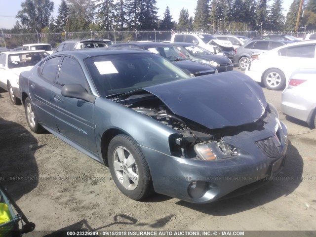 2G2WP552061231690 - 2006 PONTIAC GRAND PRIX Синьо-зелений фото 1