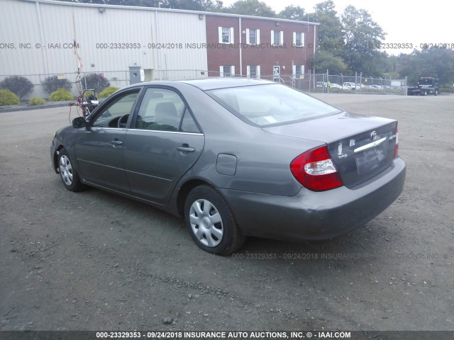 4T1BE32K94U815544 - 2004 TOYOTA CAMRY LE/XLE/SE Сұр фото 3