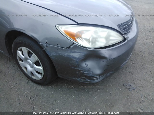4T1BE32K94U815544 - 2004 TOYOTA CAMRY LE/XLE/SE Сұр фото 6