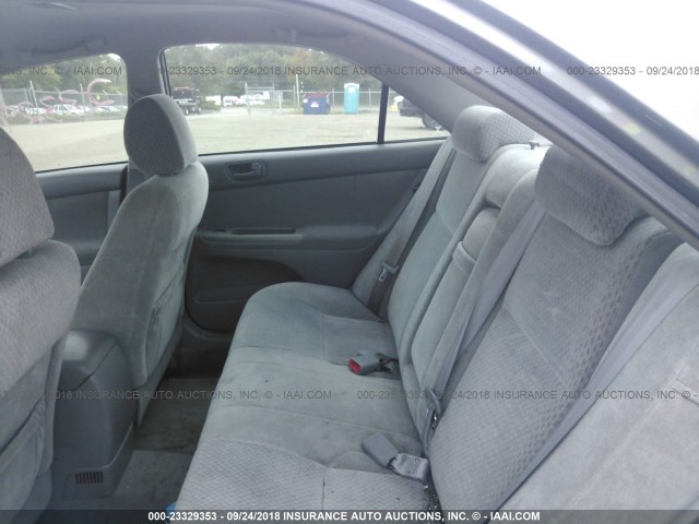 4T1BE32K94U815544 - 2004 TOYOTA CAMRY LE/XLE/SE Сұр фото 8