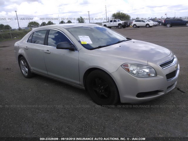 1G1ZB5EB1AF117392 - 2010 CHEVROLET MALIBU LS 棕色 照片 1