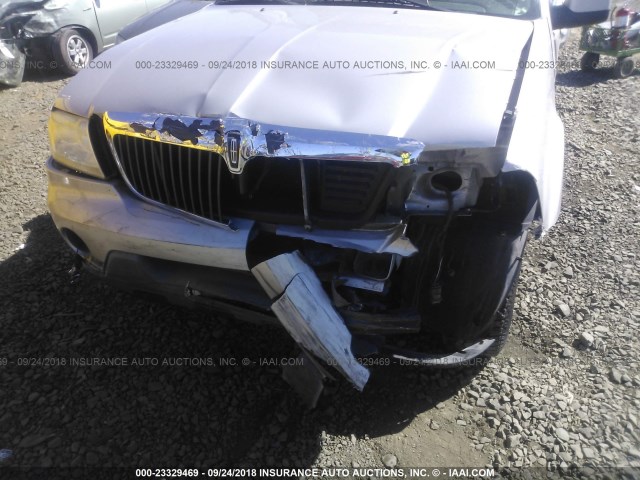 5LMEU78H13ZJ30956 - 2003 LINCOLN AVIATOR SILVER photo 6