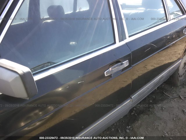 WDBCA39E3MA573516 - 1991 MERCEDES-BENZ 560 SEL BLACK photo 6