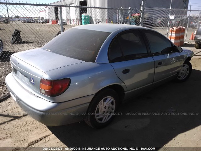 1G8ZS52862Z275382 - 2002 SATURN SL SPRING SPECIAL Light Blue photo 4