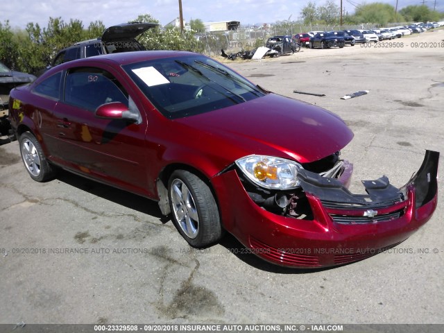 1G1AD1F50A7206762 - 2010 CHEVROLET COBALT 1LT RED photo 1