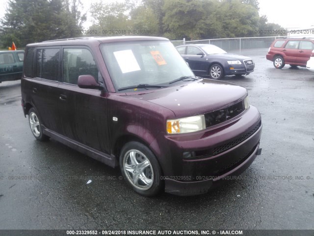 JTLKT324X54021752 - 2005 TOYOTA SCION XB Granate foto 1