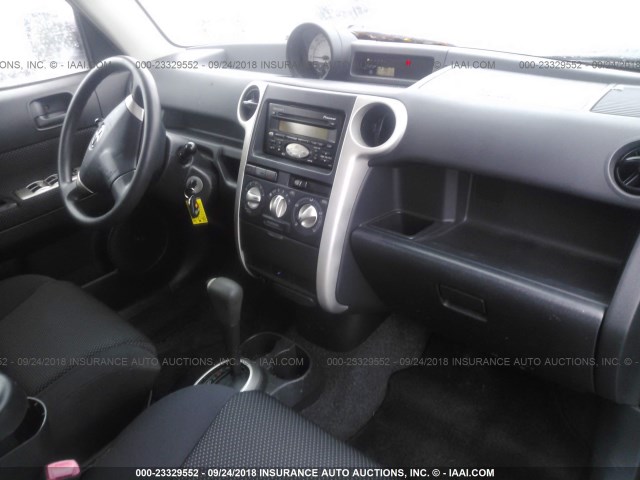 JTLKT324X54021752 - 2005 TOYOTA SCION XB Granate foto 5