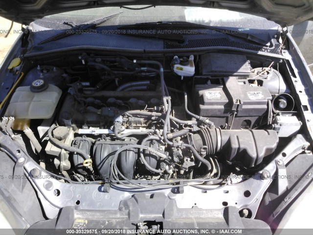 1FAFP37N37W141957 - 2007 FORD FOCUS ZX5/S/SE/SES GRAY photo 10