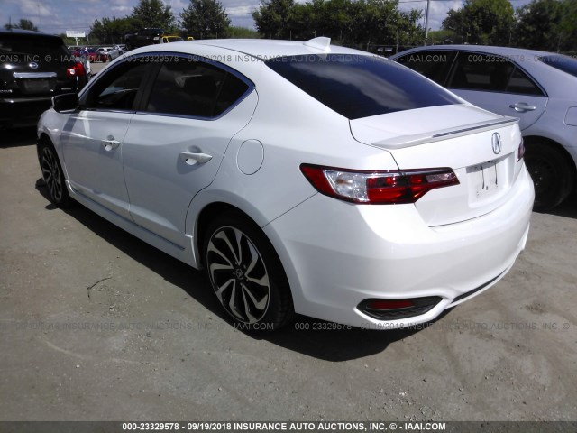 19UDE2F83GA003248 - 2016 ACURA ILX PREMIUM STYLE/TECH STYLE WHITE photo 3