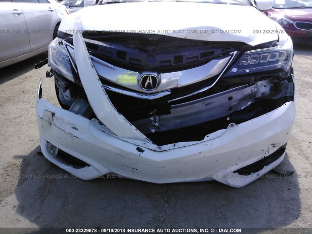 19UDE2F83GA003248 - 2016 ACURA ILX PREMIUM STYLE/TECH STYLE WHITE photo 6