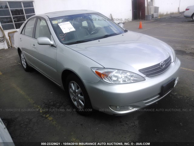 4T1BF32K73U554104 - 2003 TOYOTA CAMRY LE/XLE/SE SILVER photo 1